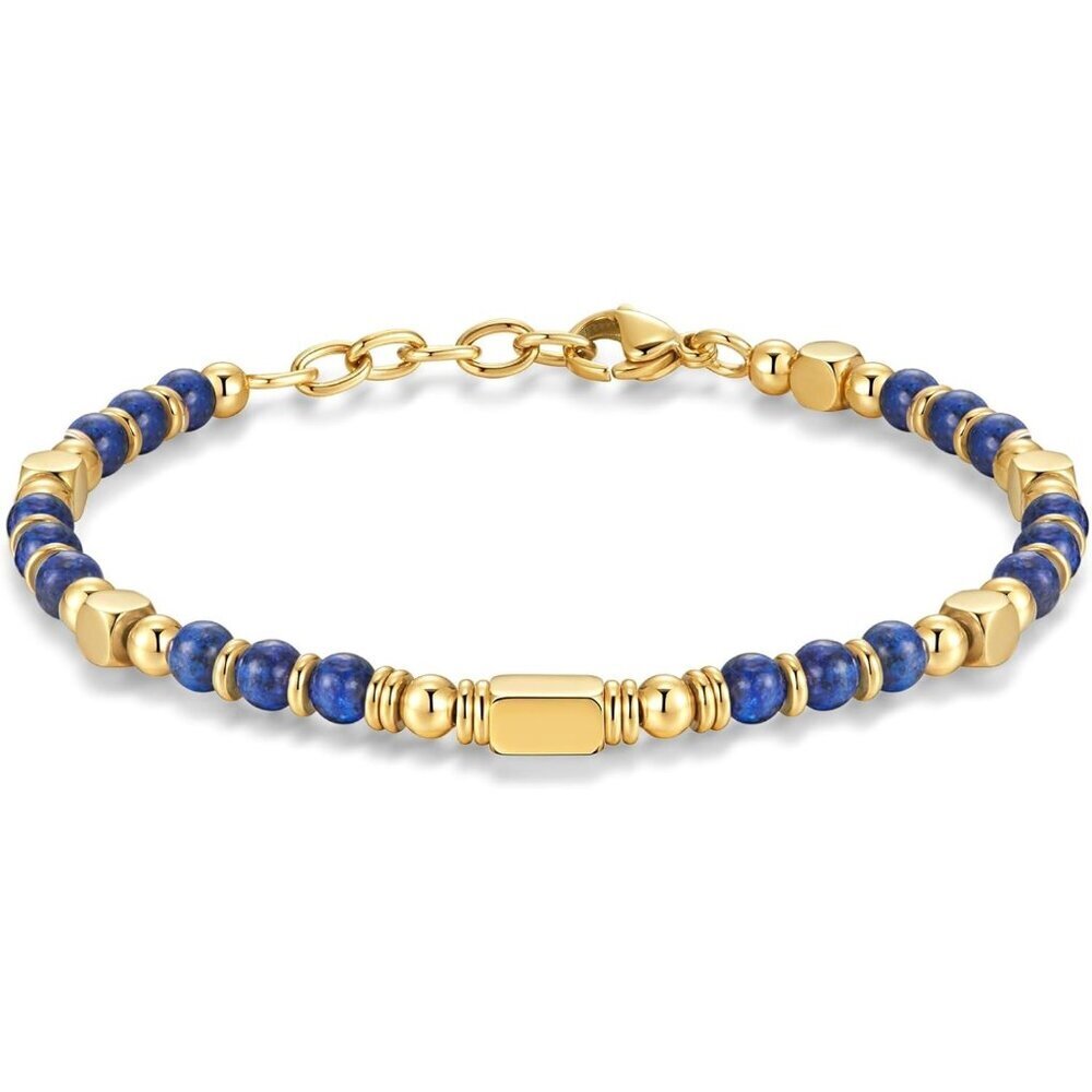 👉 Navy Blue Boho Beaded Bracelets for Women Trendy Jewelry Gifts for Lover, Mom